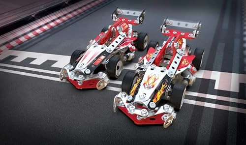 Racing Vehicle Set - 10-in-1 225 pcs