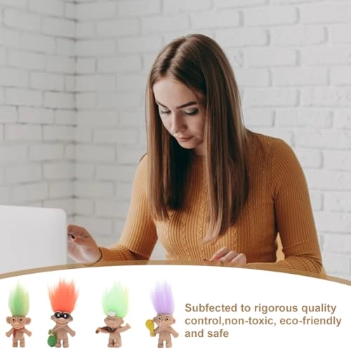 Mini Troll Dolls - 8 pcs (8 cm) (PBA260103)