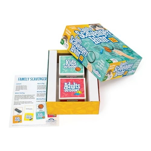 Family Scavenger Hunt - Indoor Outdoor Game