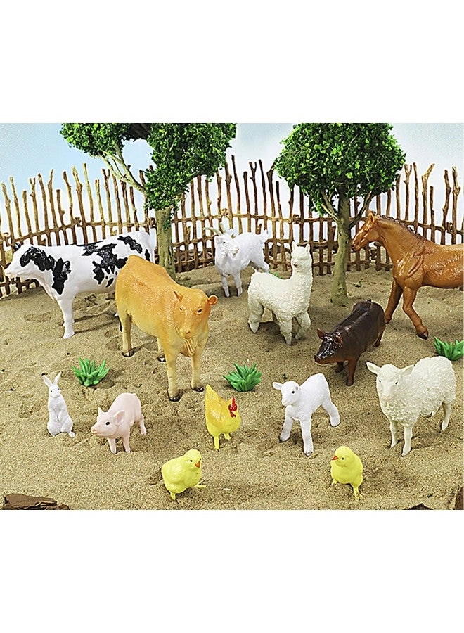 Farm Animal Figure Toys - Super Egg Series 45 pcs