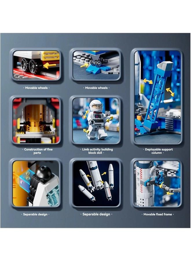 Small Space Rocket - 122pcs