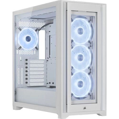 Corsair Icue 5000X Cc-9011213-Ww - RGB Tempered Glass Mid-Tower ATX