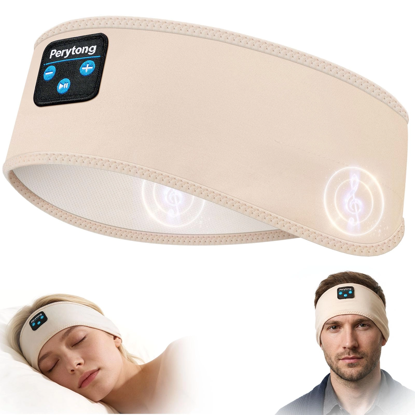 Perytong Sleep Headphones Wireless Headphone