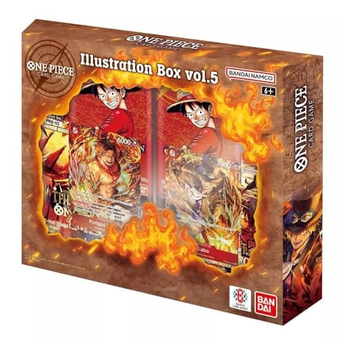 One Piece TCG Illustration Box Vol. 5 (IB-05) - 4 Packs Promos