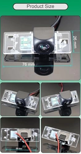 Rear View Camera - Night vision Wire AHD 720P