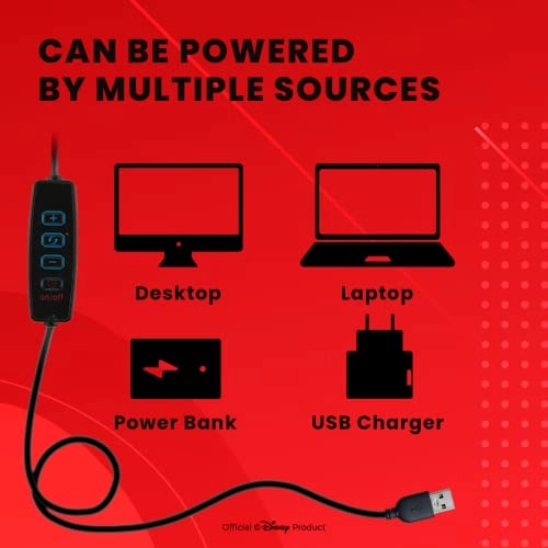 Mickey Mouse Photo Studio Creator - 12 inch Selfie Light Tripod Green Screen