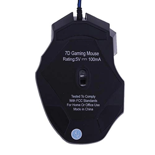 5500DPI LED Optical Gaming Mouse - Wired