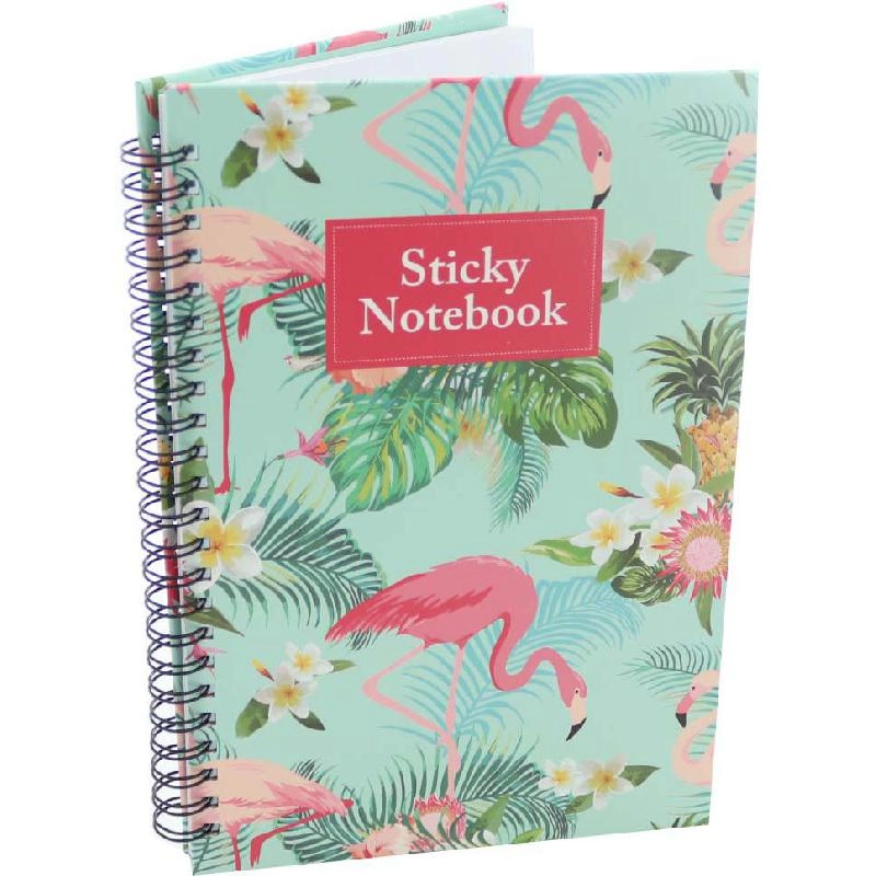 Sticky Notebook A5 Hardcover - Lined 40 Sheets