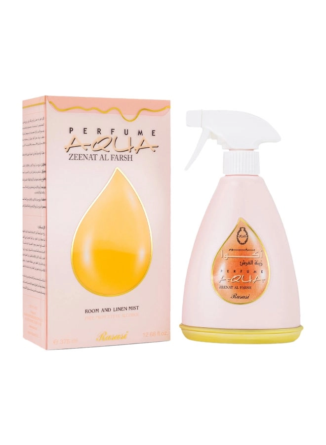 Rasasi Aqua-Zeenat Al Farsh Room And Linen Mist - 375 ml Oriental