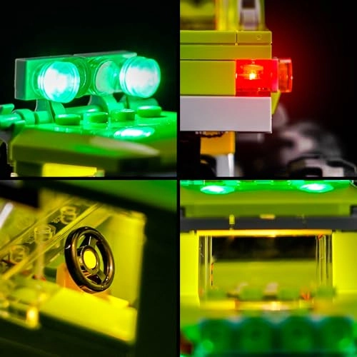 LED Light Set for LEGO The Hulk Truck vs. Thanos 76312 - Copper Line
