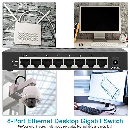 Ethernet Switch 8-Ports