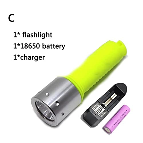 Professional Submersible Light - 5000 lumens 100M 18650/26650