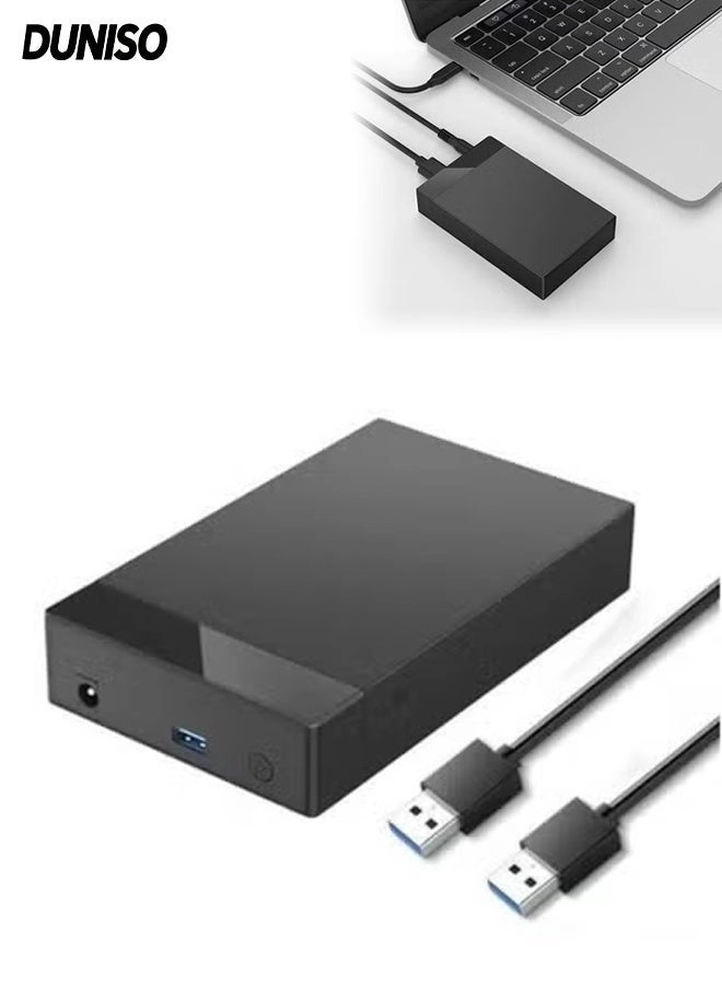DUNISO Hard Drive Enclosure Adapter - 500GB