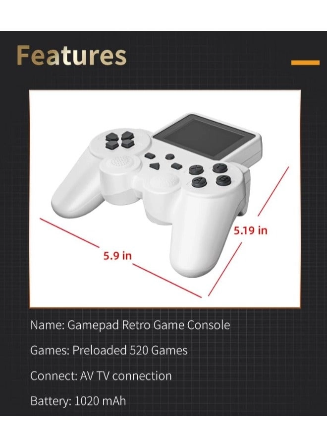 Retro Handheld Game Console