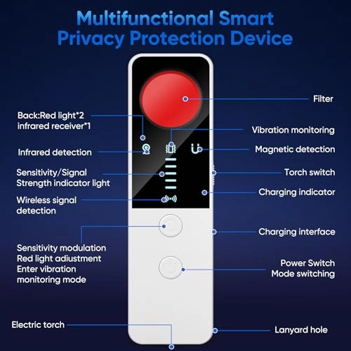 Hidden Camera Detector - 2025 5 Levels Sensitivity