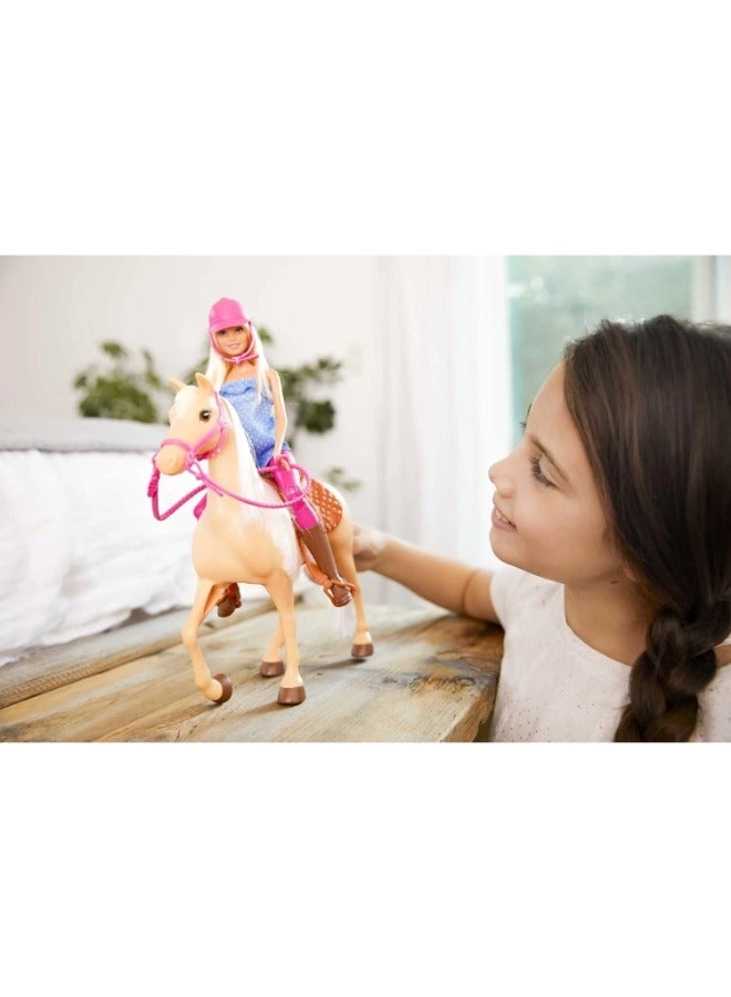 Barbie Pets Doll & Horse