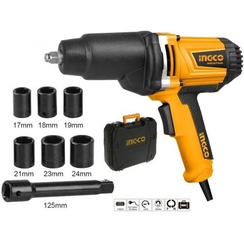 Ingco Electric Impact Wrench - 550 Newton Meters