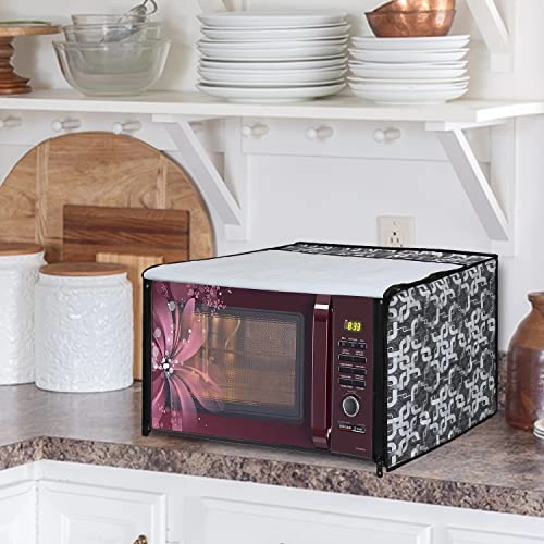 Microwave Oven Cover - 20 Liters Multicolor