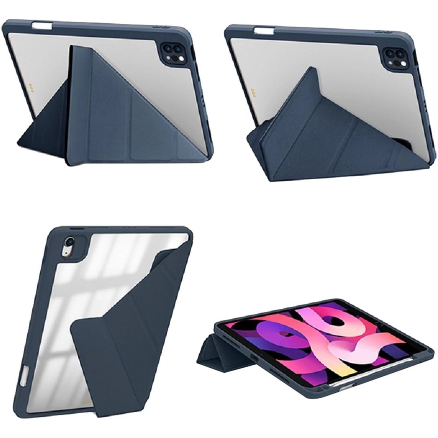 Tri-fold Folio Case with Pencil Holder for iPad 10.9-inch / 10.11-inch