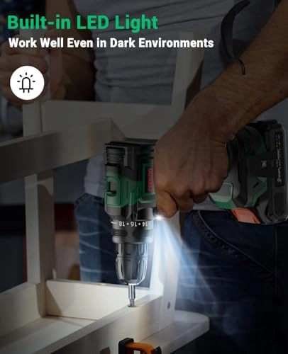 Cordless Drill Driver - 2000mAh