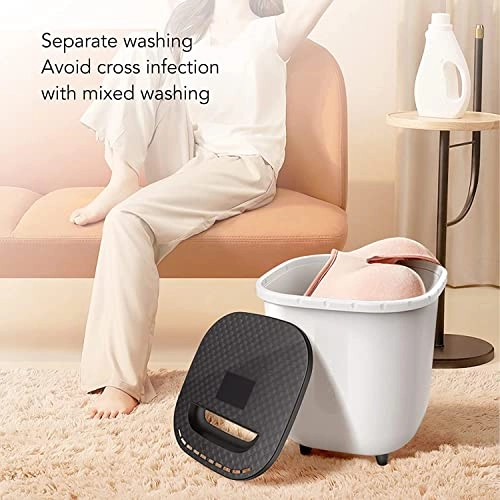 6L Mini Washing Machine, Portable Washing Machine USB Power Supply Automatic Power Off, Compact Small Laundry for Underwear, Sock, Baby Clothes, Travel, Camping, RV, Dorm