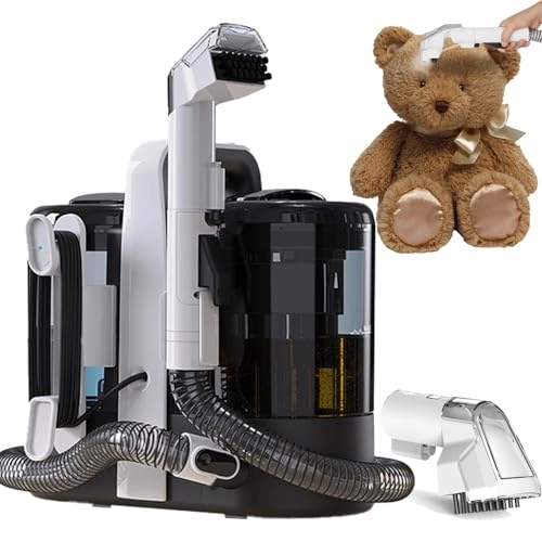 6-in-1 Portable Carpet Washer - Hot and Cold Water Extraction