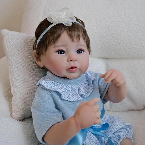 Raven Reborn Baby Doll - 19 inch Full body vinyl girl Ages 3+