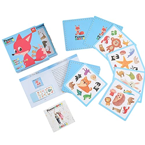 Animal Speed Matching Game - 3 years and up 56 pieces