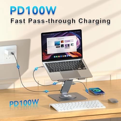 USB C Hub - 4K60Hz PD100W RJ45