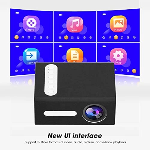 Mini Video Projector - 40±3 ANSI Luminous Flux 480x360 pixels