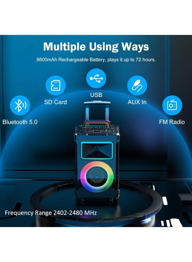 Karaoke machine - 2 wireless microphone