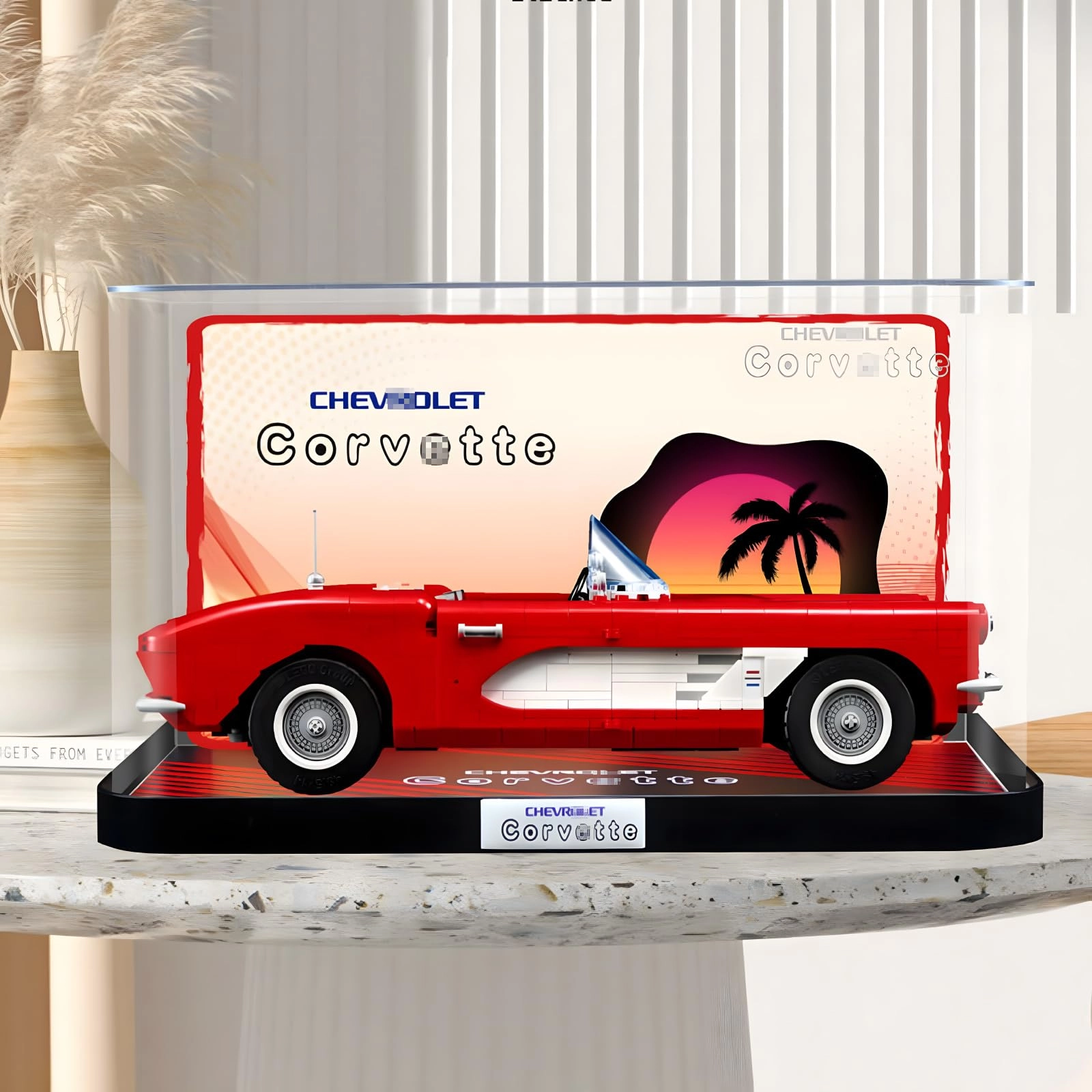 Shengor Figures Display Box - 1 10321 Corvette for LE-GO