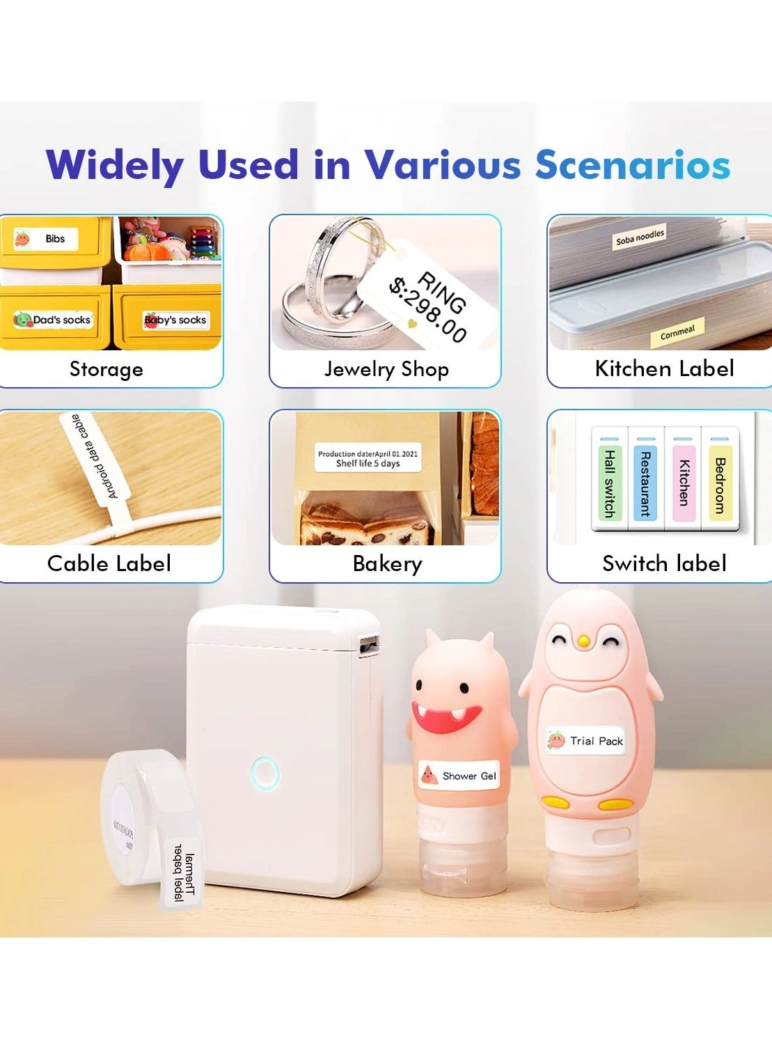 D110 - thermal printing 15mm