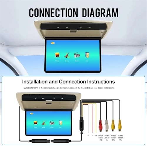 Car Roof Monitor - 13.3 Inch