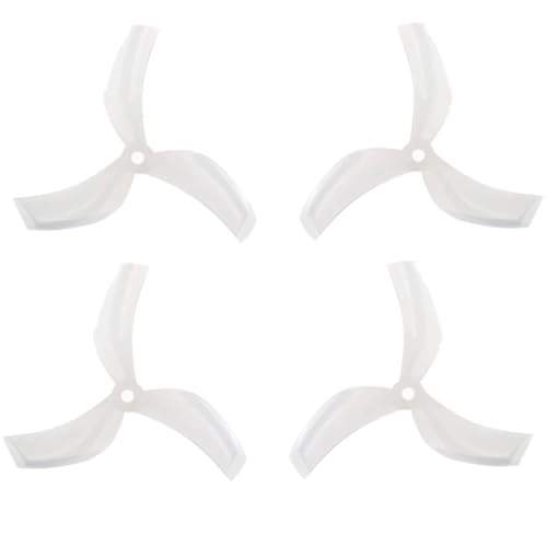 90mm 3.5 Inch 3 Blade Propellers - M5 Hole Milk White