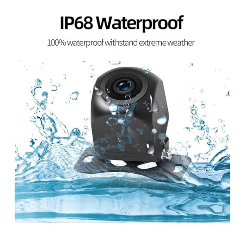 High Brake Light Reversing Camera - Night Vision Wireless 628x586 pixels