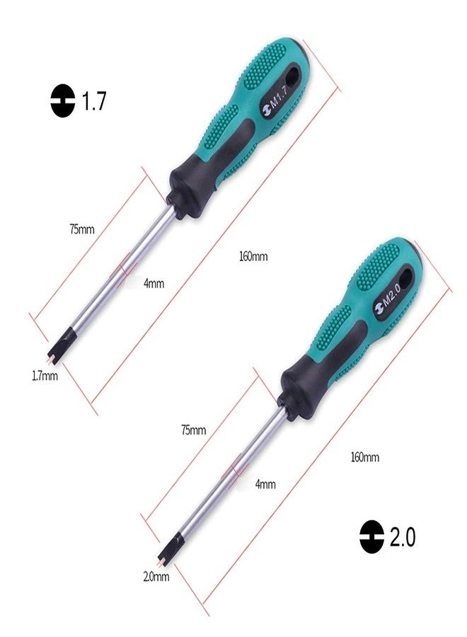 U-type Magnetic Screwdriver Set (4 Pcs)