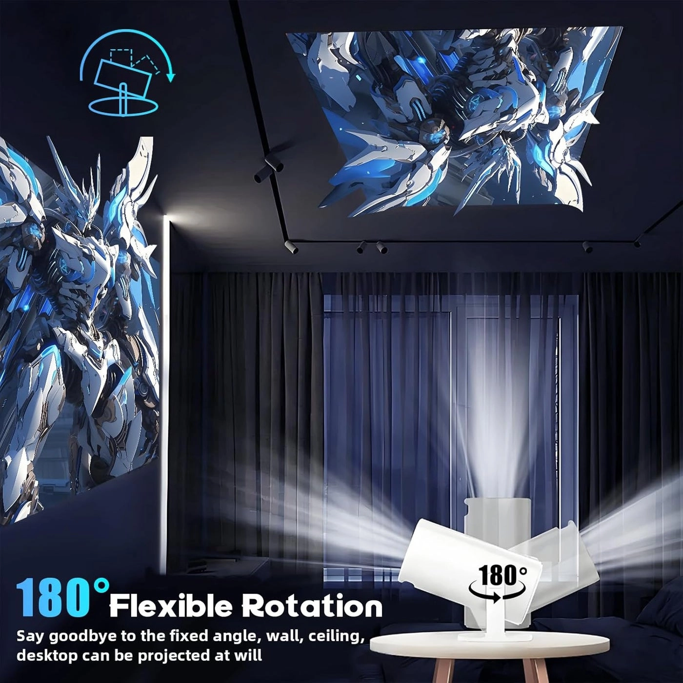 Smart Game Projector - 1280x720P