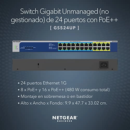 GS524UP-100EUS 24-ports