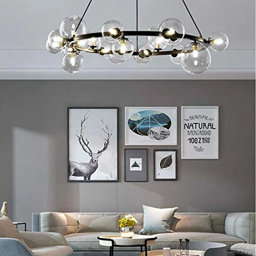 Edison Lamp Shade - G9 Electroplating bronze and amber