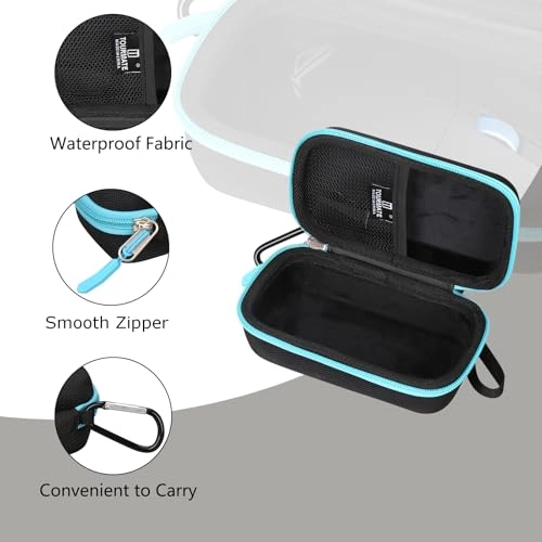 Hard Case - Travel 54g Ultra-Lightweight Black + Cyan