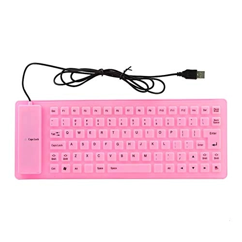 Foldable Soft Silicone Gaming Keyboard - Wired
