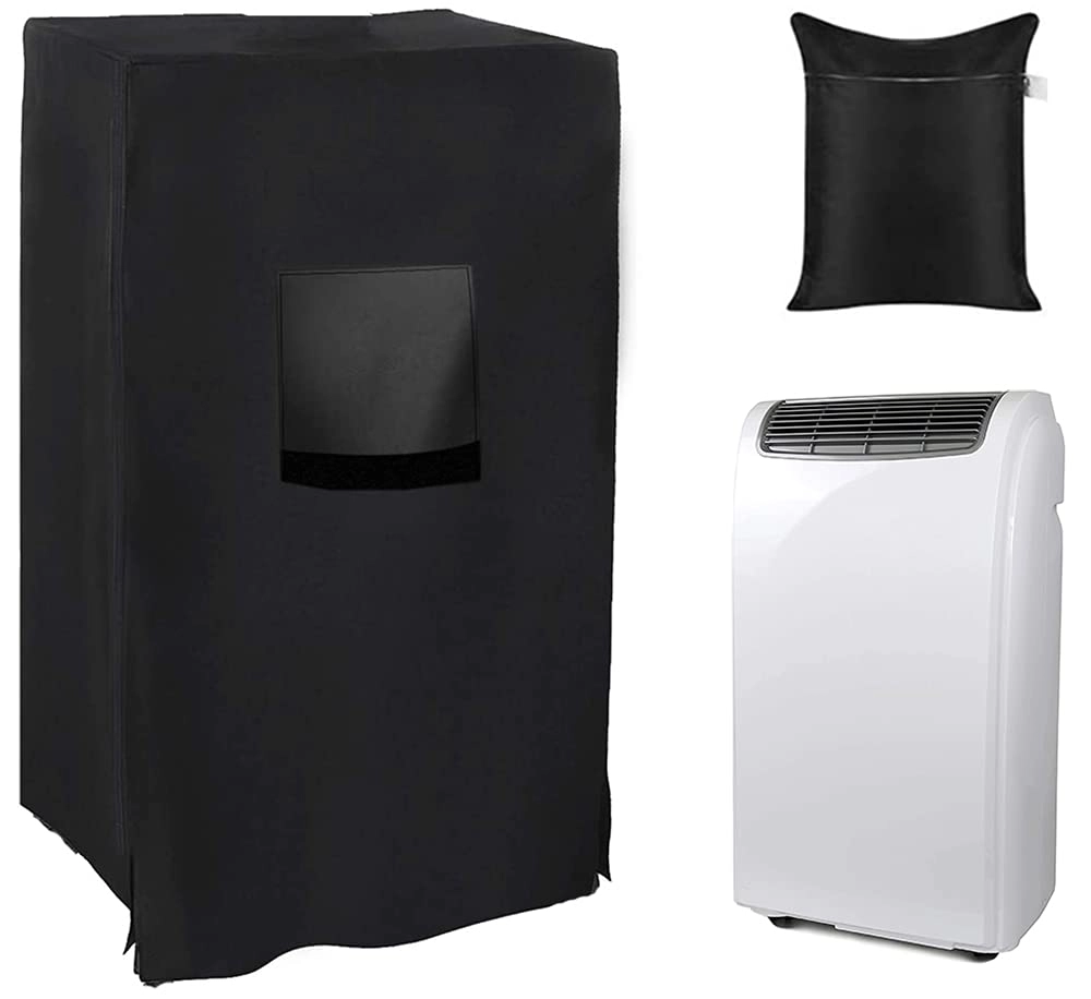 UCARE Portable Air Conditioner Cover - 420D Waterproof Black