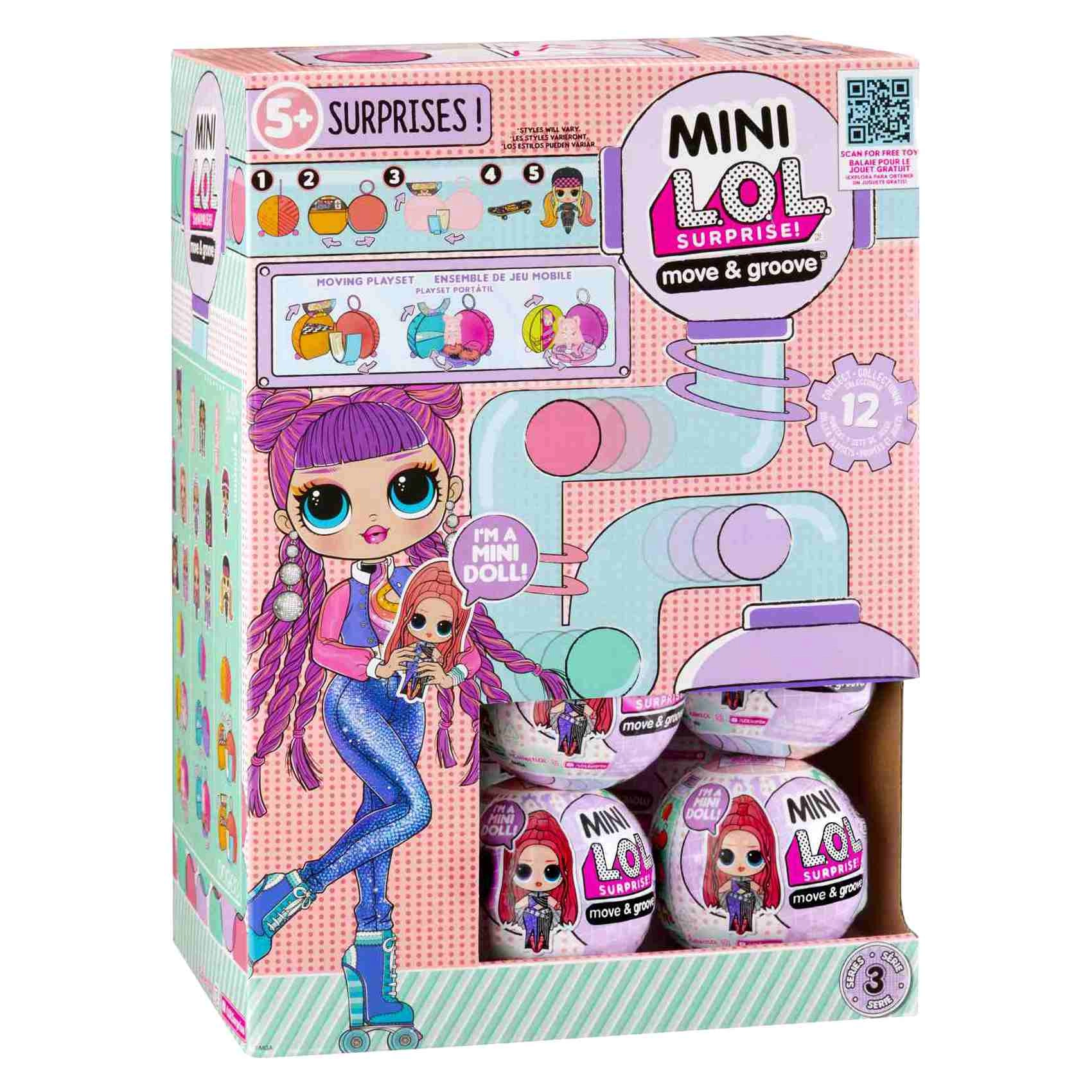 Move And Groove Mini Doll - Series 3 Multicolour