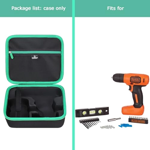 BDCD8HDPK + Cordless Power Drill Set