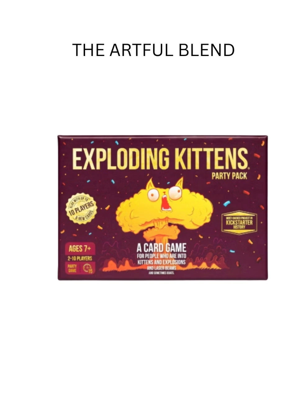 THE ARTFUL BLEND Exploding Kittens: Small Party Pack - Card Game