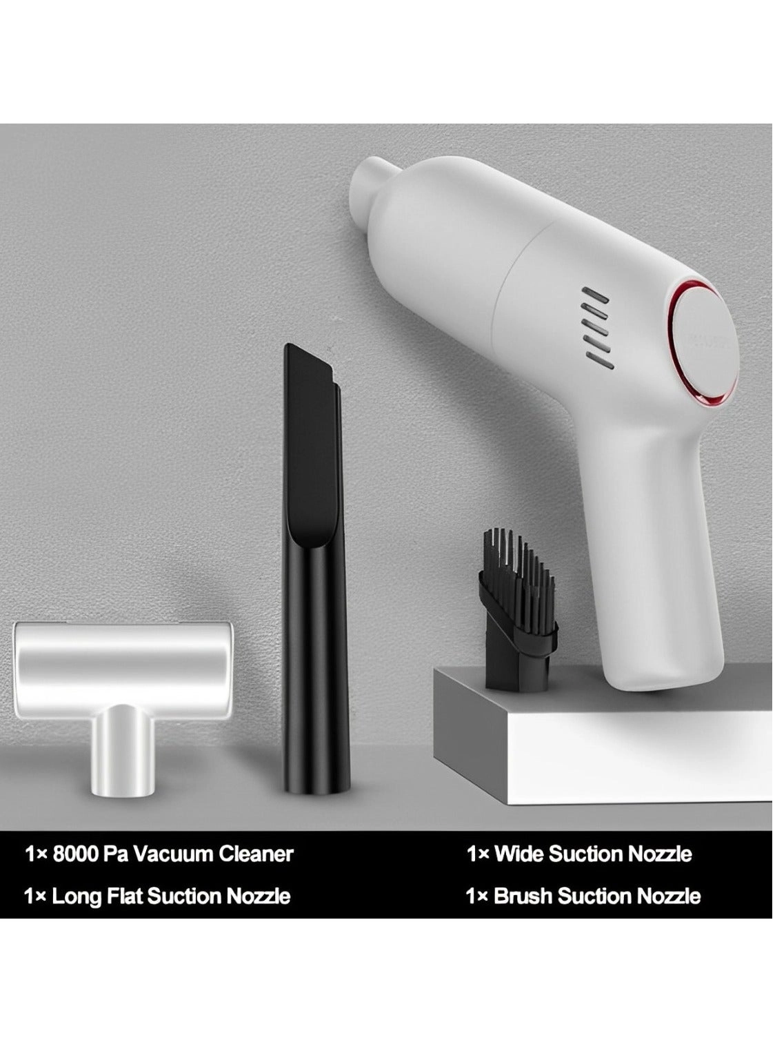 Handheld Vacuum Cleaner - 95,000Pa Cordless Brushless motor