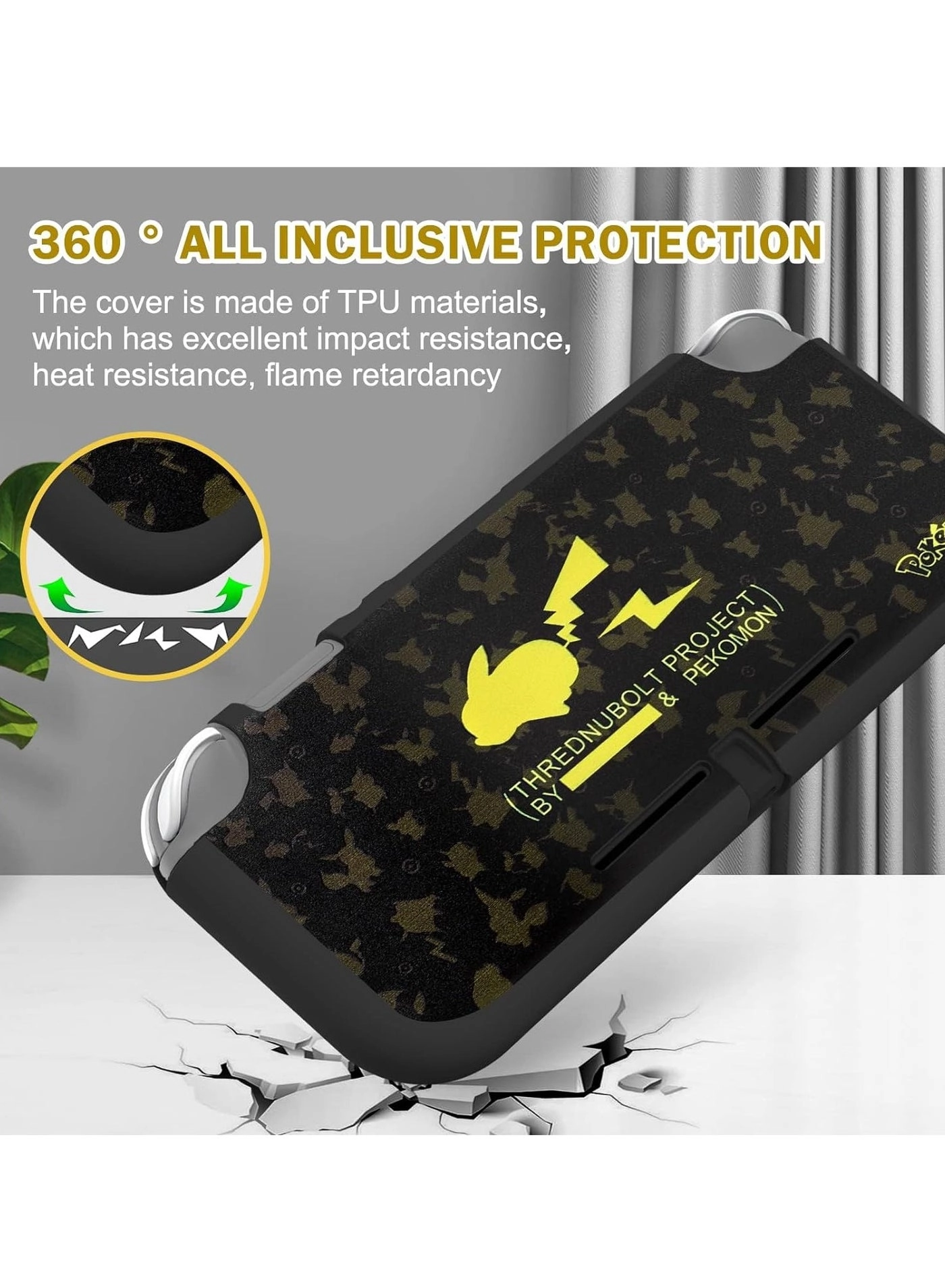 Switch Lite Case - Cool Soft TPU Shockproof