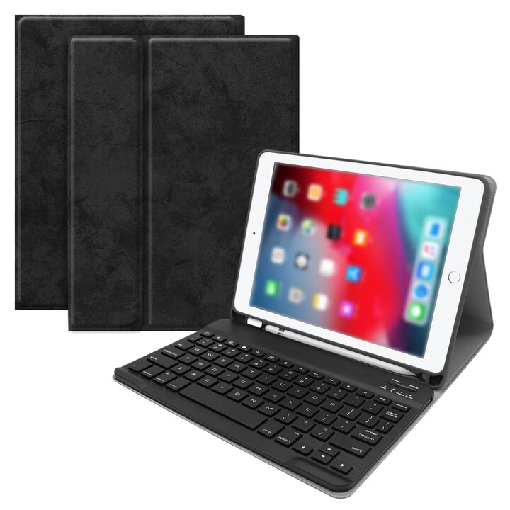 Akzun Trading Keyboard Case for iPad Air 1/2, iPad Pro 9.7-inch, iPad 9.7 (2017/2018)