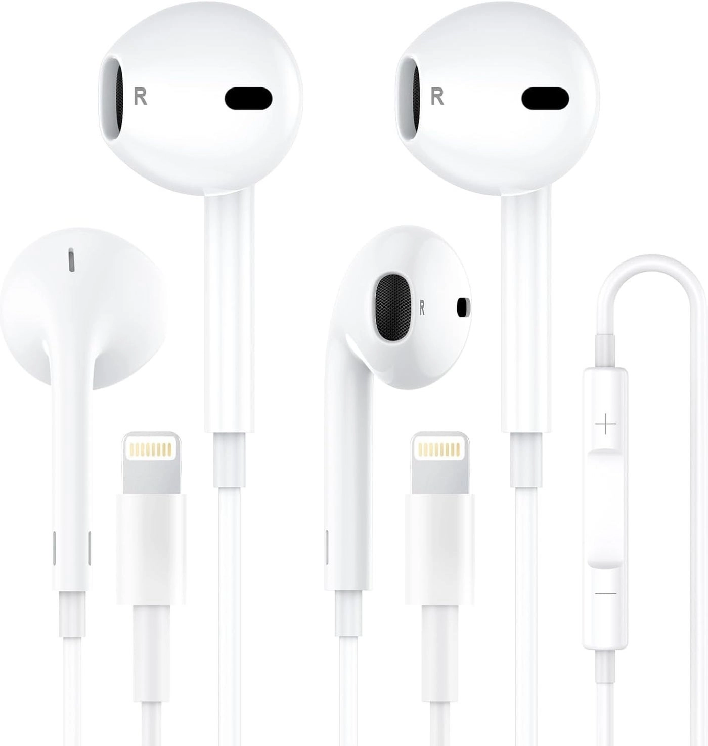 MFi Certified iPhone Headphones Wired Earbud